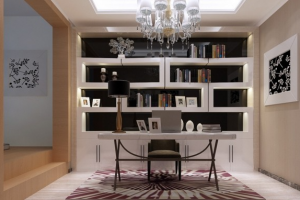 [成都九天装饰]5招让你书房亮起来，实用书房装修设计