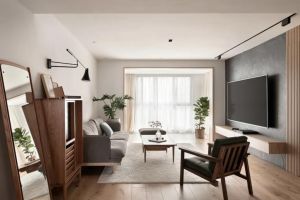 [南京面对面装饰]125平原木风装修设计，打造温馨轻松的居家氛围！