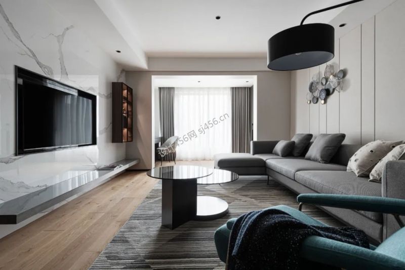现代风格140平米客厅沙发家装效果图