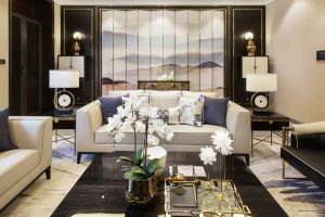 [紫苹果装饰]优秀设计作品：混搭装修案例，雅静而不乏时尚