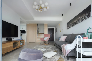 [北京祥和装饰]现代风格小复式装修，浪漫舒适的空间！