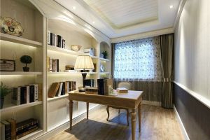 [原创艺墅国际装饰]别墅地下室装修书房应该注意什么？