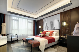 [北京玖雅装饰]275㎡大平层新中式装修，古典优雅的空间！