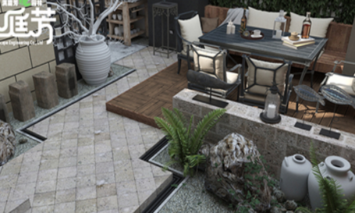 满庭芳园林建筑