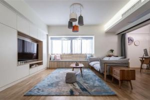 [青岛庭宝装饰]96平现代风设计，简洁大方！