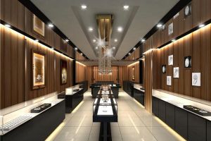 [厦门昊泉装饰]珠宝店装修技巧，提高顾客购买率！