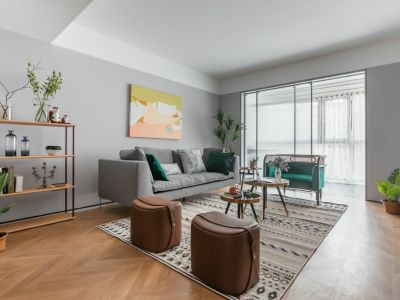 滨江天越北欧极简风格130平装修案例