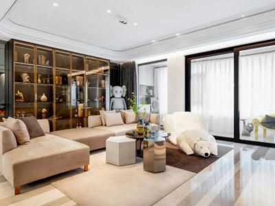 锦秋花园166平米四居室美式风格设计案例