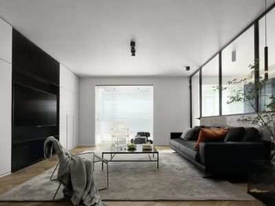 保利天悦139㎡四居室现代风格装修案例