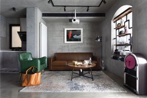 [十堰美思达尔装饰]70㎡复式工业风装修，个性质感的空间！