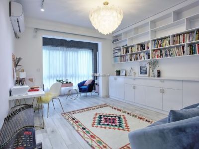 洲际亚洲湾89平二居室混搭风格装修案例