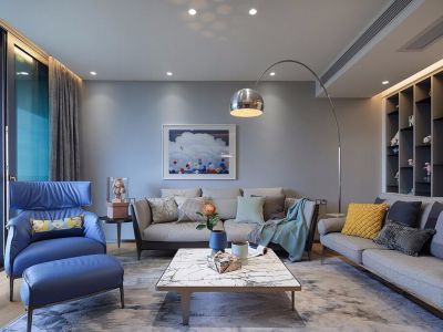 万科城北欧风格115平米装修案例