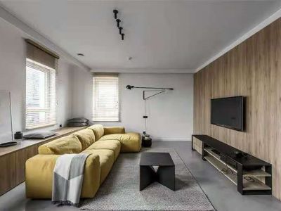 春江天玺北欧风小户型58平米装修图案例