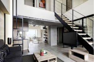 [南宁喜来登装饰]跃层装修工业风格如何？效果看起来！