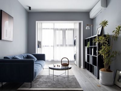 中庚香海金鼎(二期)90㎡二居室现代风格装修案例