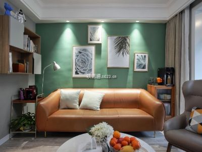 都汇华庭85平北欧极简风格装修案例