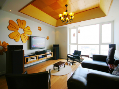 中金海棠湾140平米三居室简约风格案例