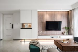 [沈阳生活家装饰]常见的客厅背景墙装修材料 客厅电视背景墙装修设计