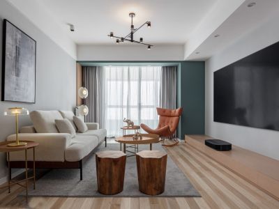 龙光天瀛现代简约风格140平装修案例