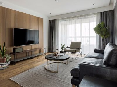 盛景澜庭欧式简约风格140平装修案例