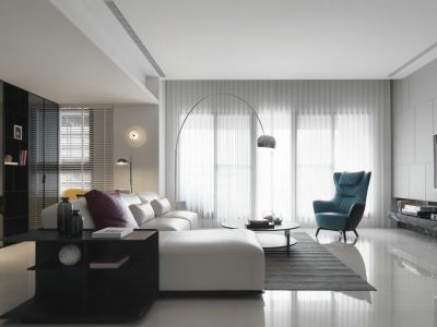 时代城130平方四室北欧风格装修案例