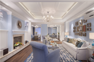 [北京满意伟业装饰]家里有横梁应该怎么装修？