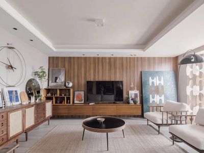 碧桂园·西江月北欧风三居室128平米设计图案例