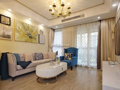 中粮锦云115平欧式风格装修案例