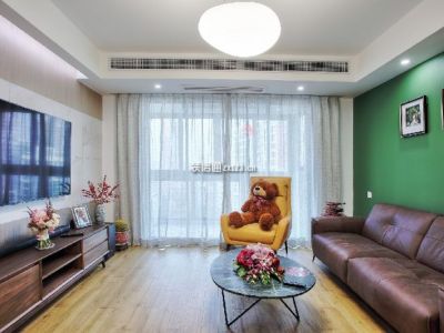 首创国际115平北欧极简风格装修案例