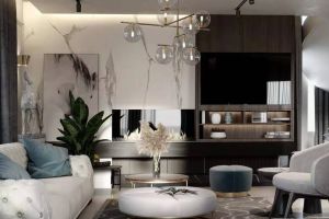 [原顶装饰]高级灰的轻奢主义风格被追捧，只因它太漂亮！