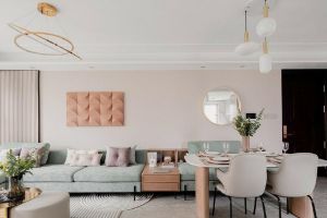 [原顶装饰]这套装修让我见识到了轻奢风+莫兰迪配色能有多迷人