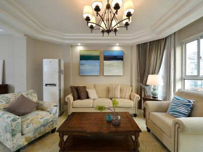 安亭新苑141平米三居室简约装修案例