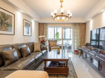 蓝光金双楠125平美式经典风格装修案例