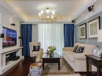 宝华帝华园90平米三居室欧式装修案例