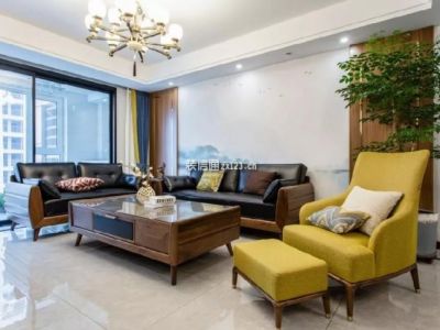 银海湾138平现代简约风格装修案例