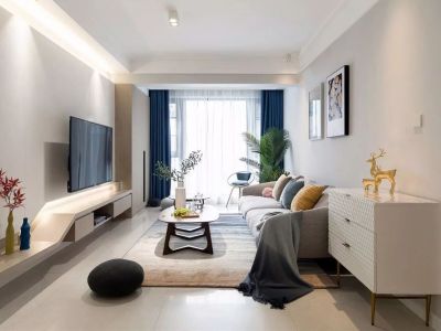 融侨悦府138平方三居北欧风装修案例