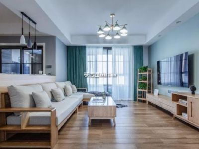 珍宝琥珀118平北欧极简风格装修案例