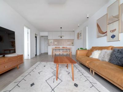 米兰颂105平米北欧风三居室装修案例