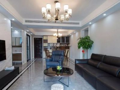 孔雀天成134平现代简约风格装修案例