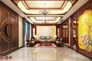 [北京紫云轩装饰]中式别墅装修，静享人文雅居！