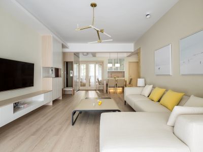 融信朗悦时光之城简约风格140平米四室两厅装修案例