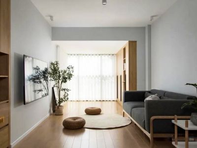 恒大未来城92㎡二居室日式风格装修案例