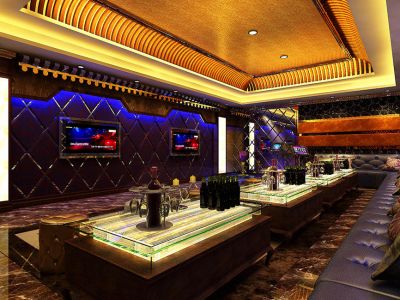 郑州KTV新古典风格888平米装修案例