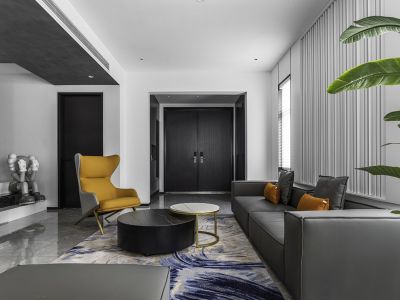 新希望·锦麟芳华现代风格140平米装修案例