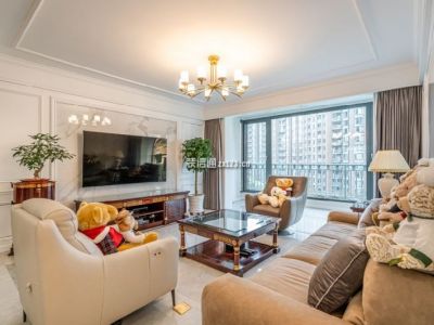 金科城135平现代简约风格装修案例