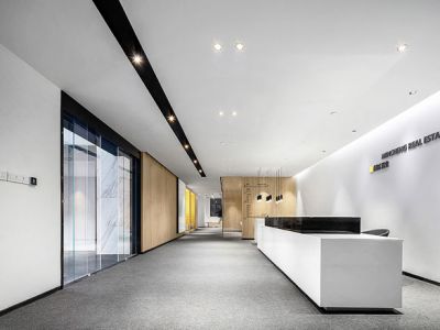 1200㎡办公室现代风格装修案例