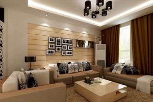 [济南爱尚家装饰]适合现代家居的客厅背景墙怎么设计