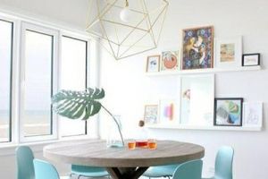 [博高盈装饰]小清新餐厅可以这样装修，一起来看看！