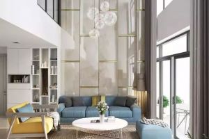 [无锡品清别墅装饰]几十款挑空客厅设计，让你家的每一平米都与众不同