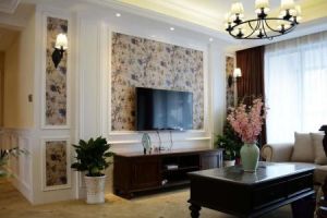 [南宁旺豪装饰]美式风格电视背景墙有哪些特点，怎样装修